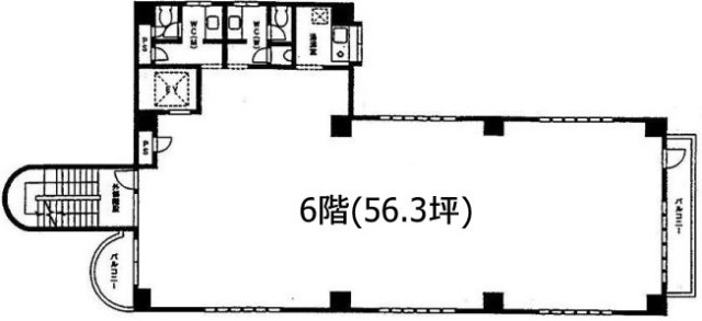 グランデージ赤羽6F 間取り図