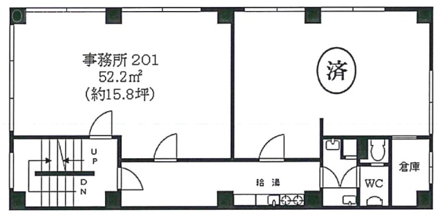 神糧ビル201 間取り図