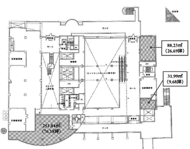 天王洲ファーストタワー2F 間取り図