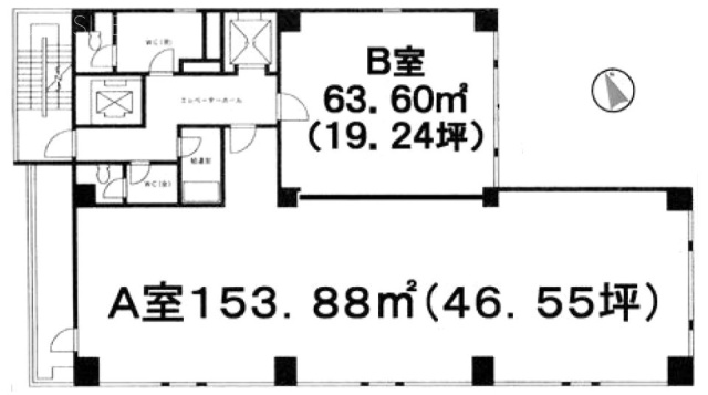 アモンビルB 間取り図