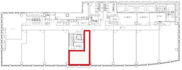 霞が関ビジネスセンター405 間取り図