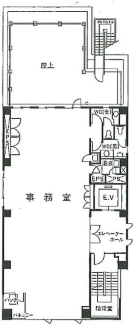 細井ビル7F 間取り図