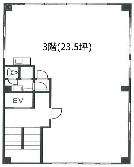清水ビル3F 間取り図