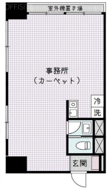 麹町駅プラザ803 間取り図