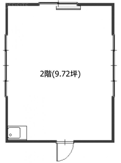 製紙原料会館2F 間取り図
