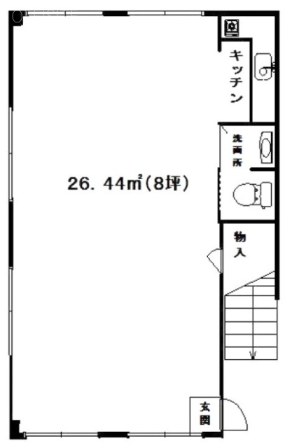 みづきビル202 間取り図
