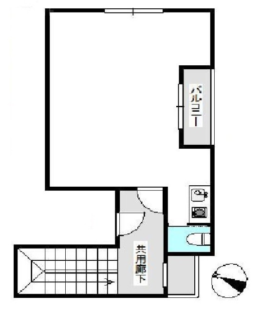 エフ・テラス表参道202 間取り図
