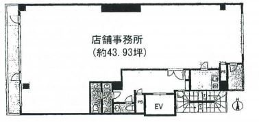 ニュー末広ビル601 間取り図