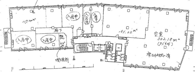 林友ビル4F 間取り図