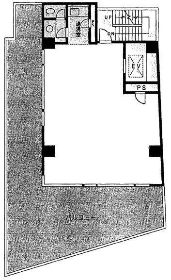 喜京家ビル6F 間取り図