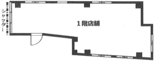 SAN-IWAビル1F 間取り図