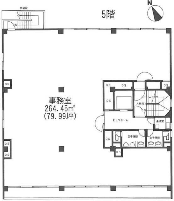 互恵ビル5F 間取り図