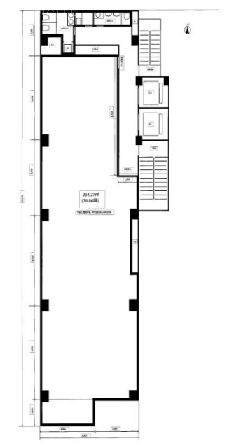 岩尾大和ビル2F 間取り図