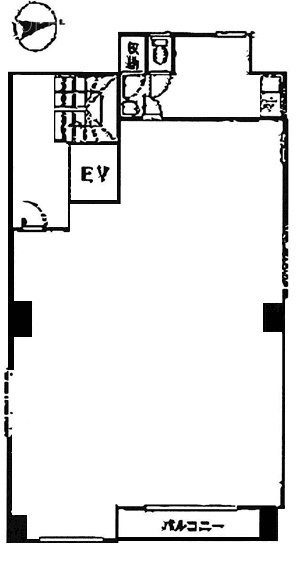 Daiwa渋谷SSビル6F 間取り図