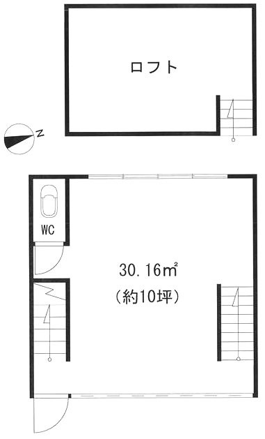齋藤ビル1F 間取り図