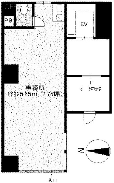 ハローレジデンス浅草橋ビル101 間取り図