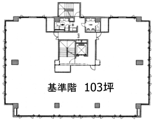 芝公園アネックス6F 間取り図