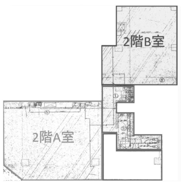 ライオネス浜松町AB 間取り図
