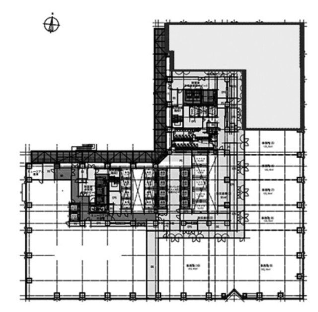 赤坂トラストタワー3F 間取り図