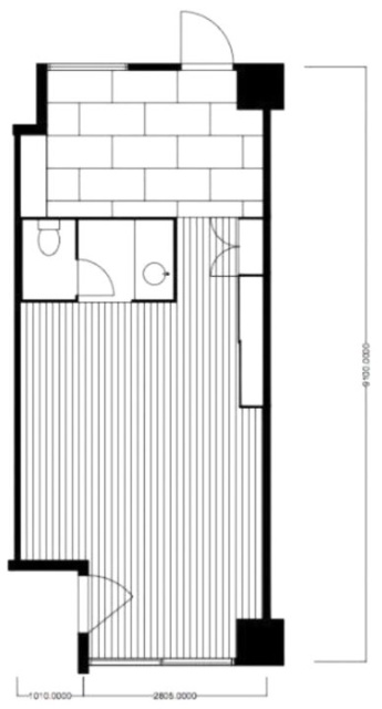 クロス・スクエアNAKANO705 間取り図