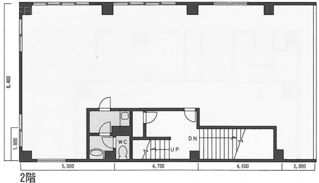 三星ビル2F 間取り図
