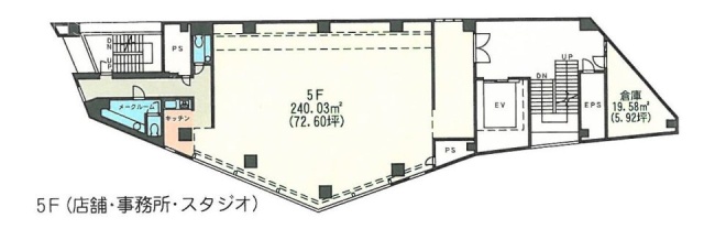 EBISU FORT5F 間取り図