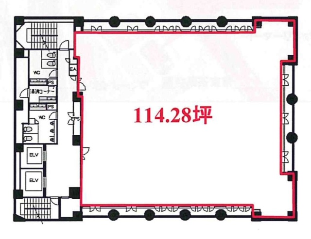 パラッツォアステック9F 間取り図