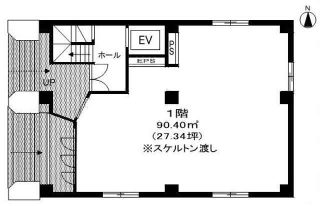坂田ビル1F 間取り図