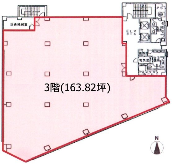 いちご東池袋ビル3F 間取り図