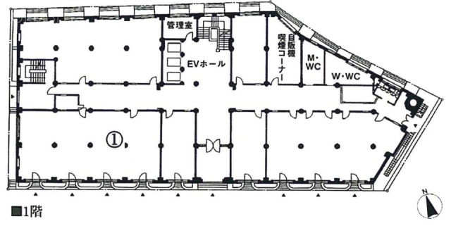 日証館106-108 間取り図