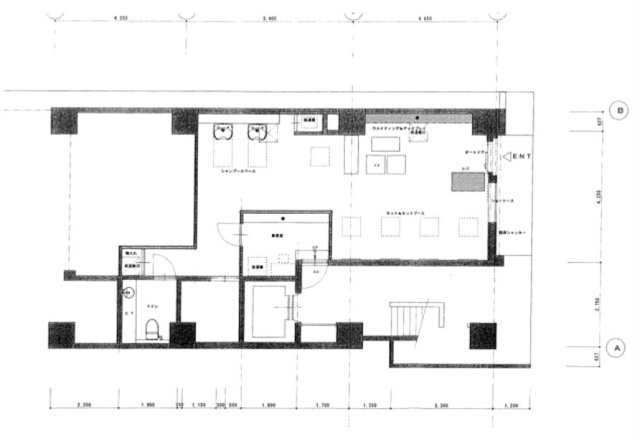 藤野ビル1F 間取り図