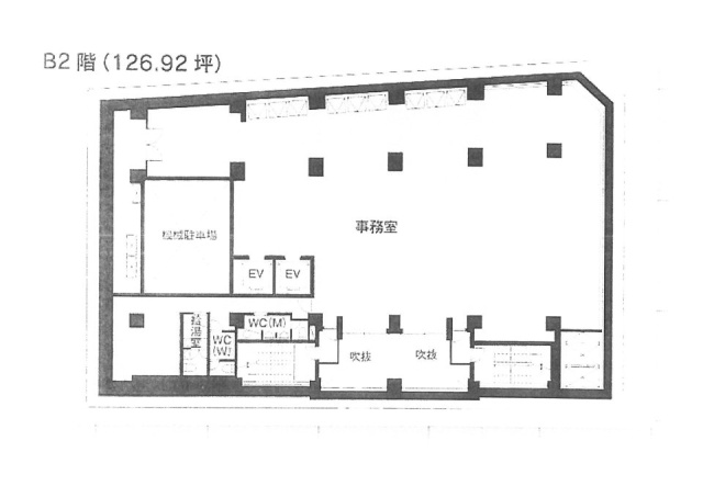 人形町ファーストビルB2F 間取り図