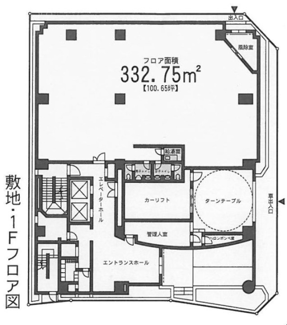 K-3ビル1F 間取り図