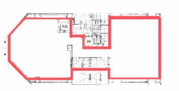 ウィンド六本木ビル4F 間取り図