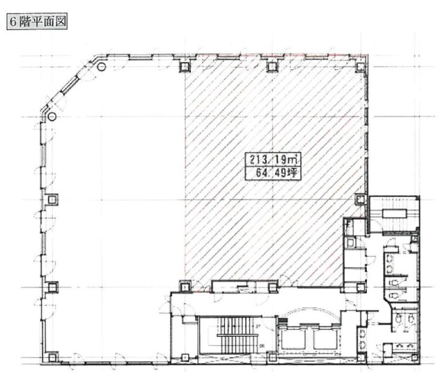 錦糸町ダイヤビル6F 間取り図