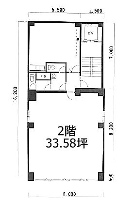 東海第2ビル201 間取り図