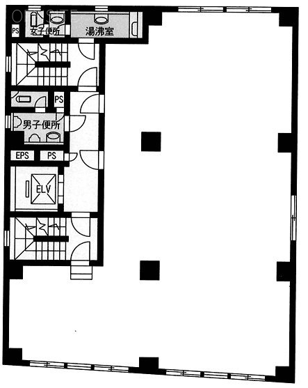 キヨモトビル2F 間取り図