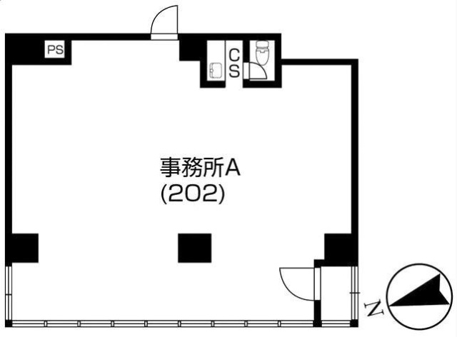 ヴァリエ後楽園202 間取り図