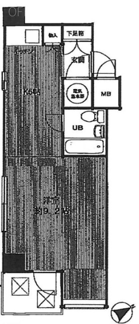 シティハイツ日本橋10F 間取り図