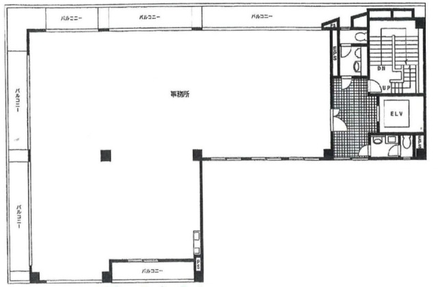 宮内ビル6F 間取り図