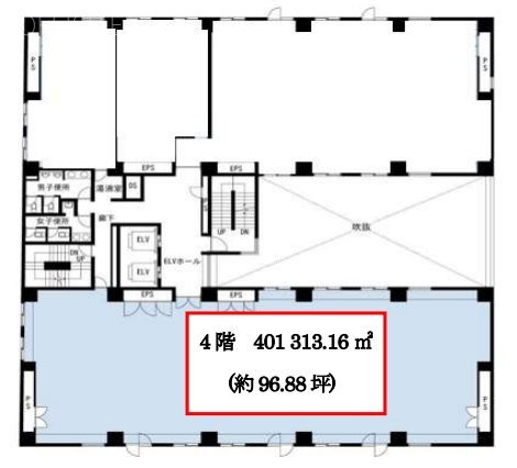 KDX船橋ビル401 間取り図