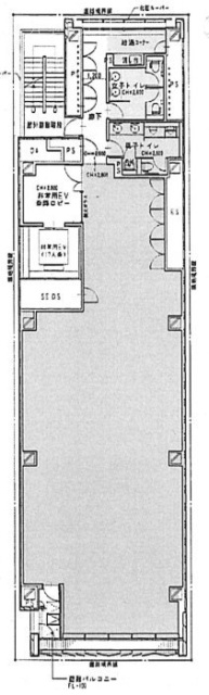 芝浦クリスタル銀座6F 間取り図