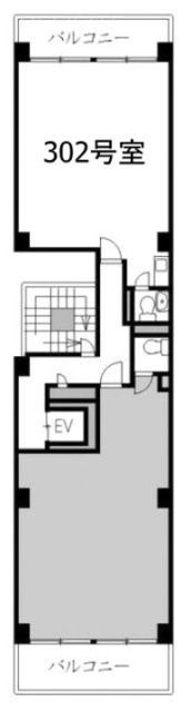 MKビル302 間取り図