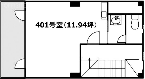 東油ビル401 間取り図