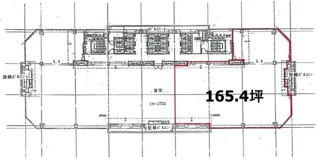 東陽駅前ビル11F 間取り図