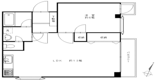 ミルキーハウス101 間取り図