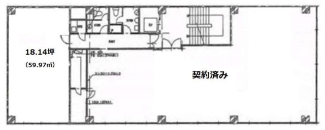 大村ビル803 間取り図
