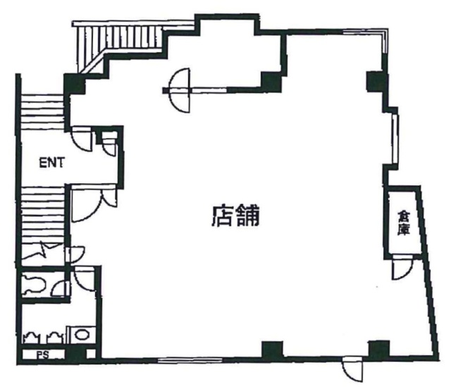 染谷ビル1F 間取り図