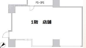 IS銀座オフィス1F 間取り図