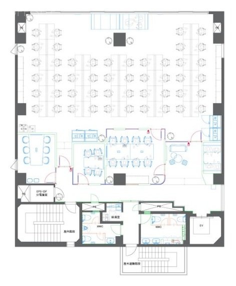 THE GATE GOTANDA EAST5F 間取り図